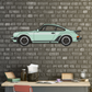 Jouw auto illustratie op plexiglas