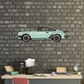 Jouw auto illustratie op plexiglas